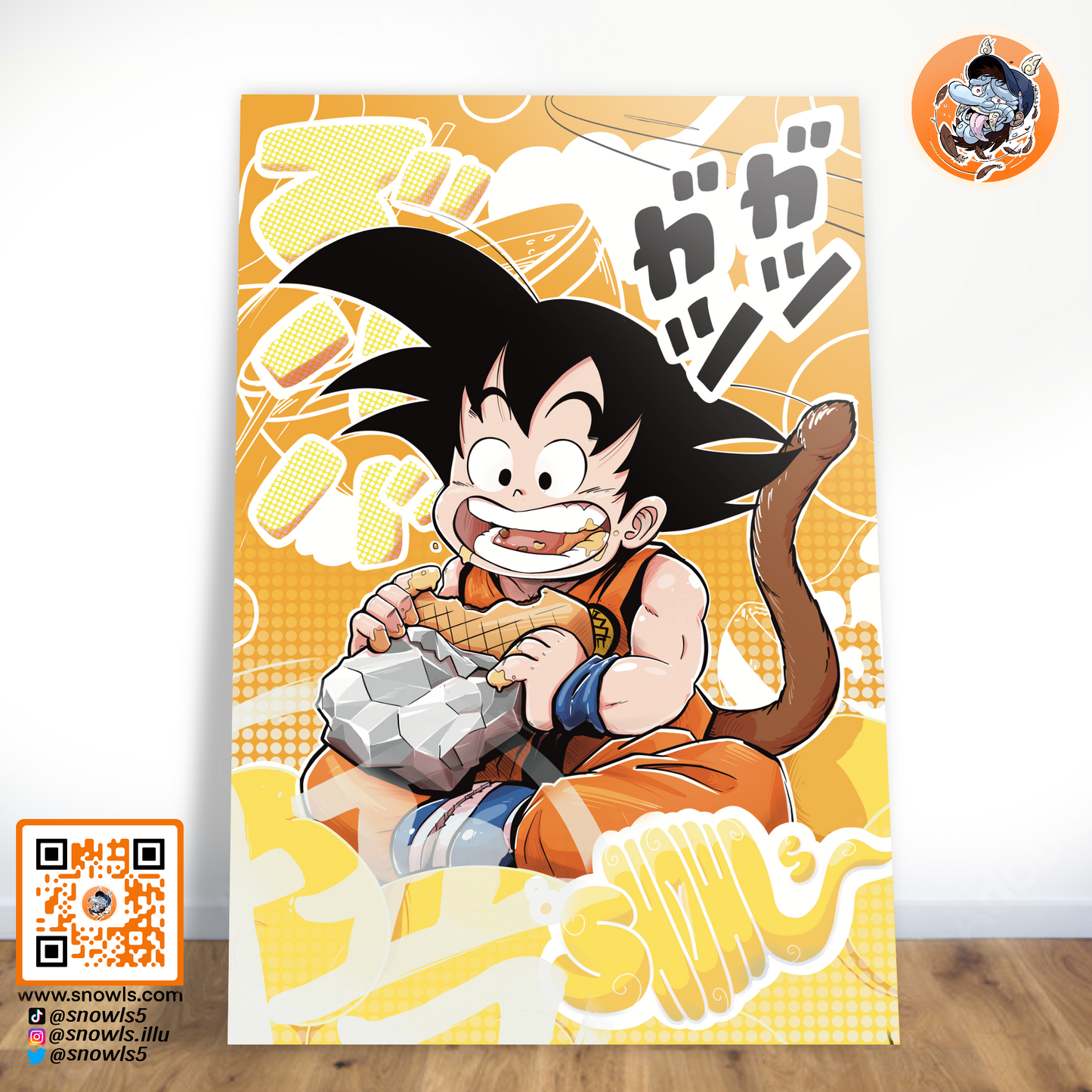 Snowls-Grafik - GOKU TACOS - PRINT