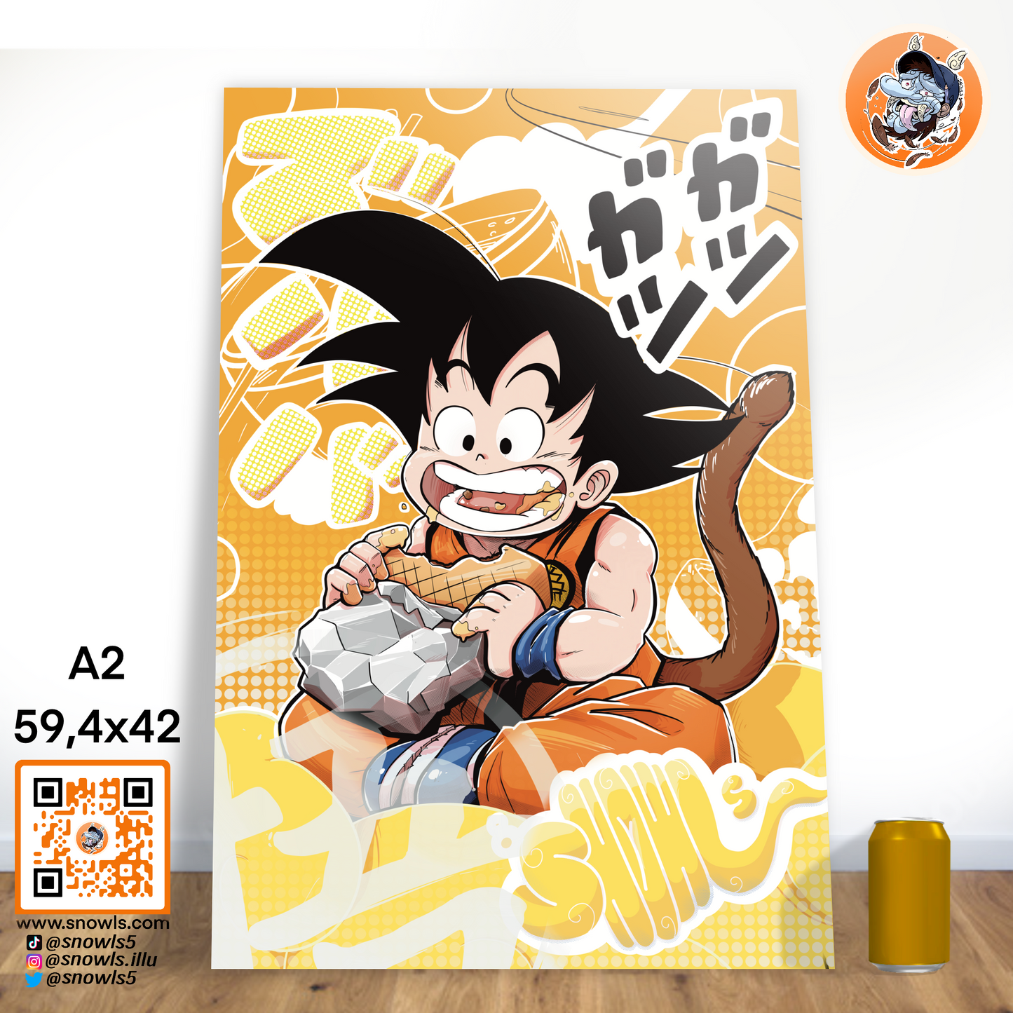 Snowls-Grafik - GOKU TACOS - PRINT