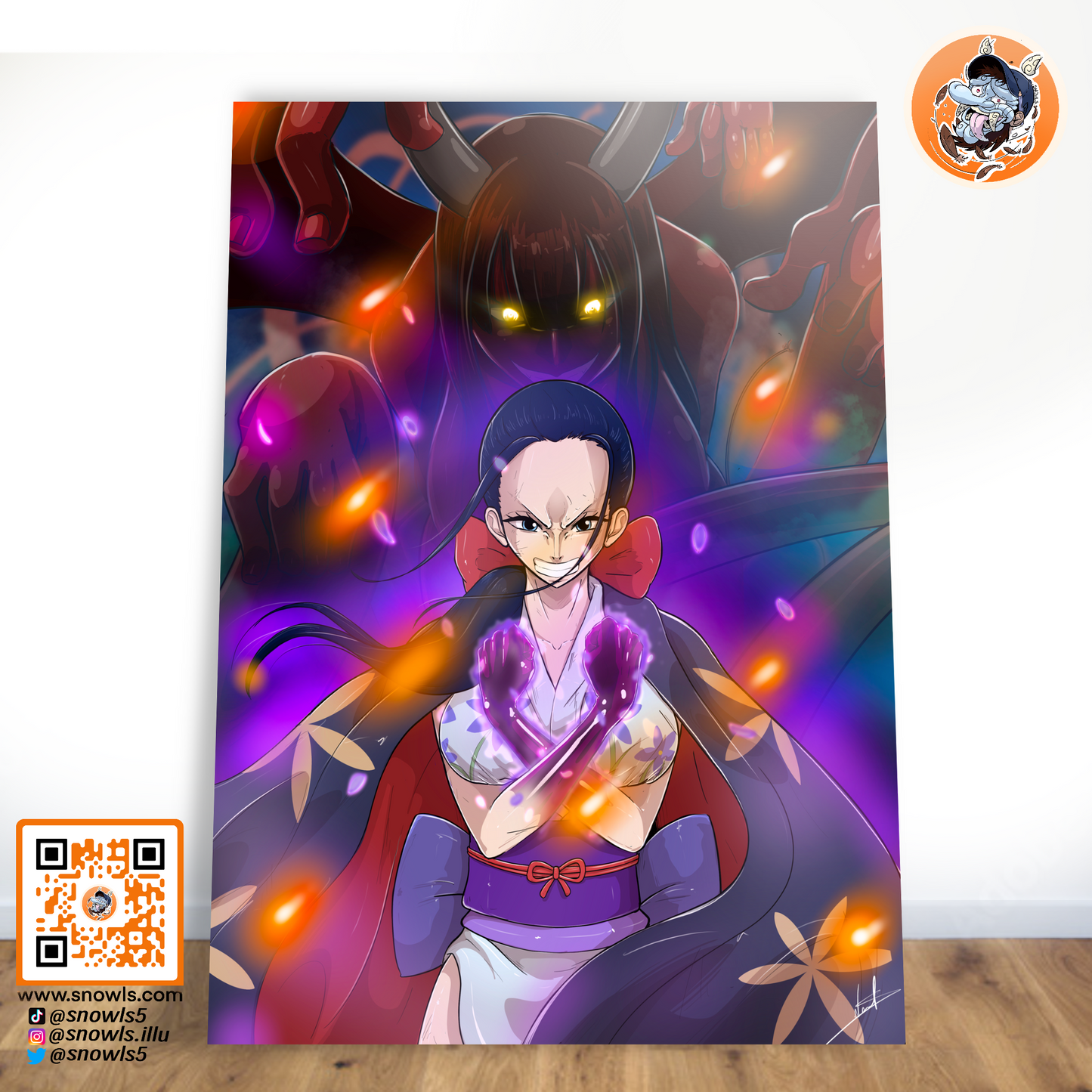 Nico Robin ONIGASHIMA - One piece - Print