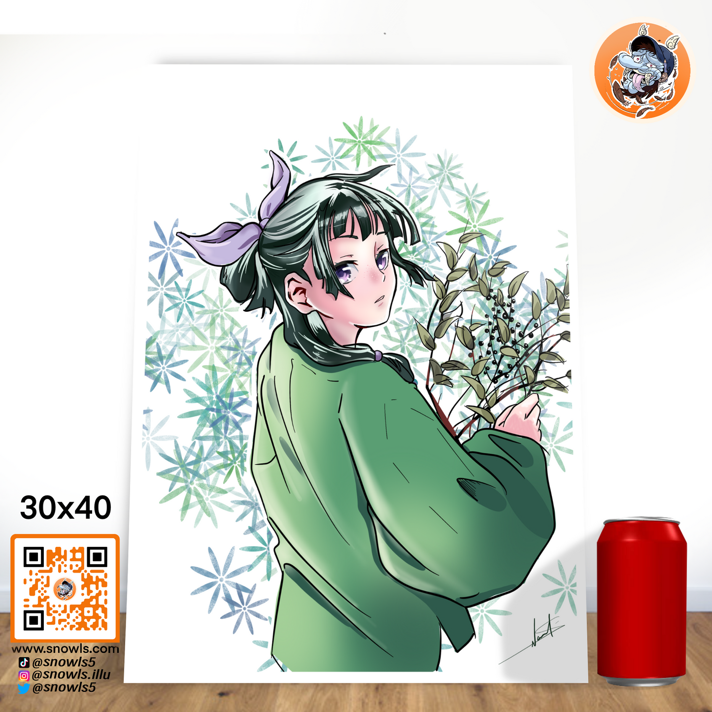 Mao mao - Les carnets de l’apothicaire - Print