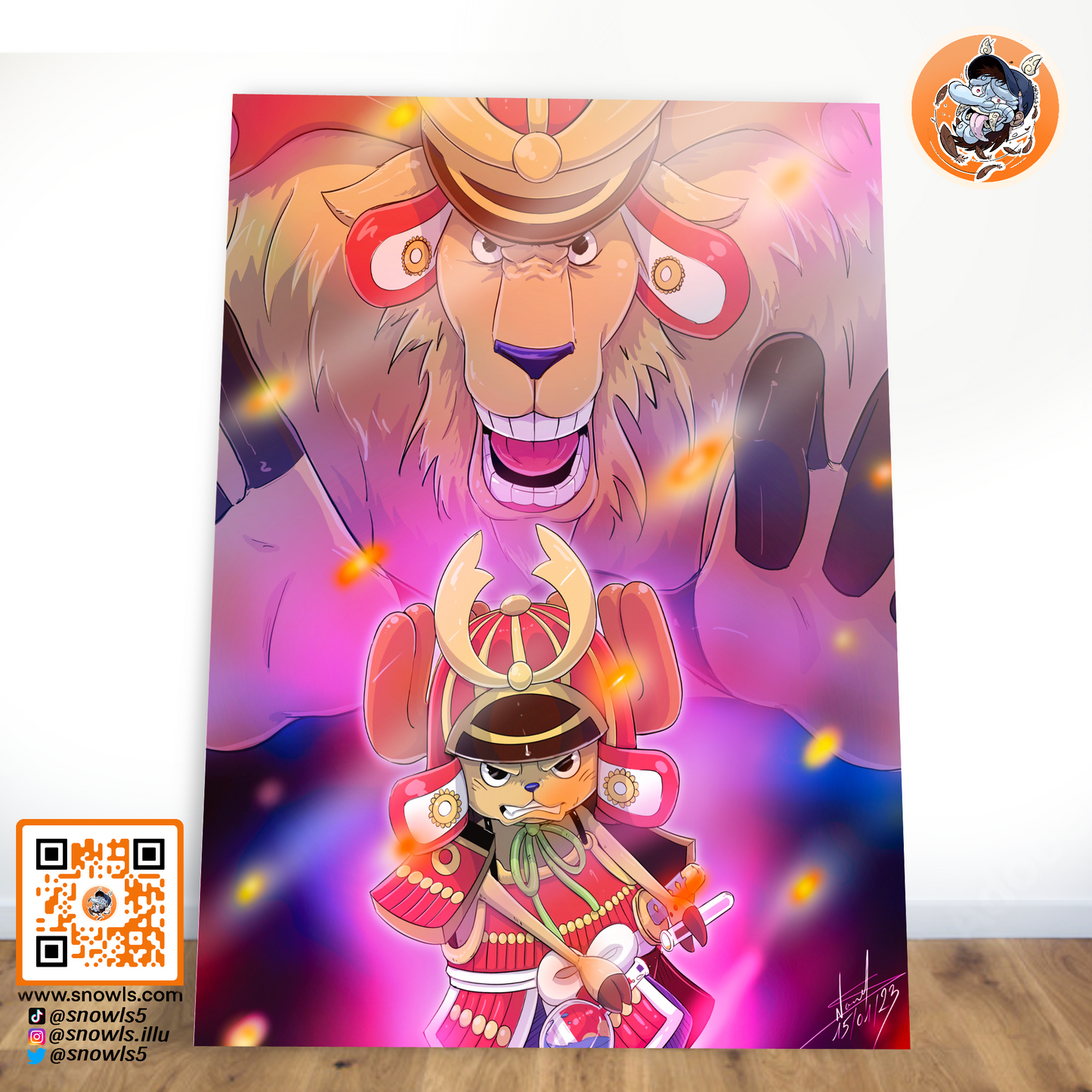 Chopper ONIGASHIMA One piece - Print