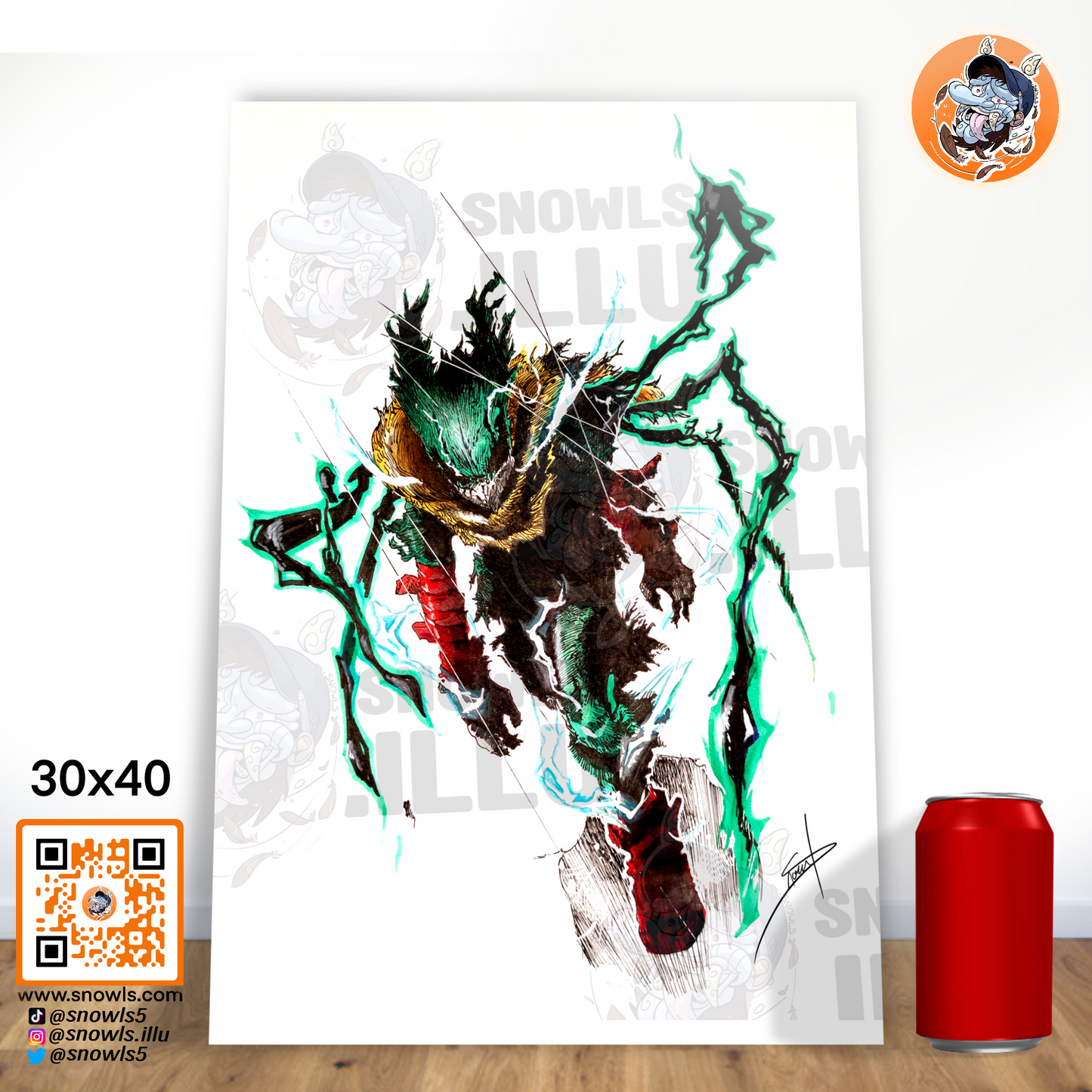 Print DEKU My hero Academia - Print
