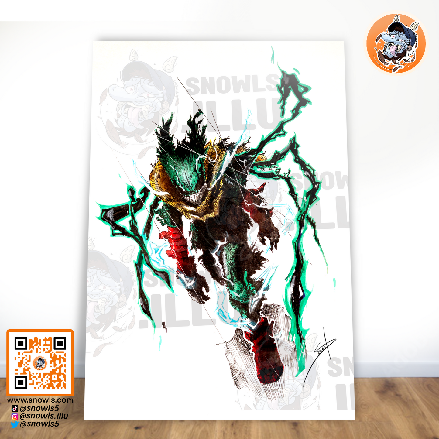 Print DEKU My hero Academia - Print