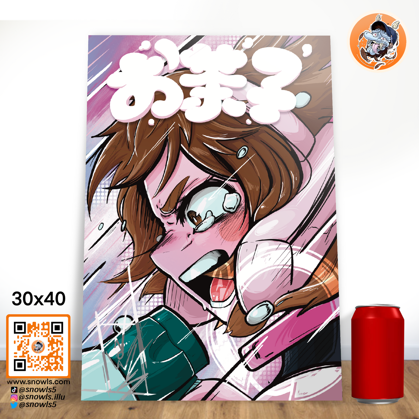 Snowls-Grafik - MY HERO ACADEMIA - Ochaco - PRINT
