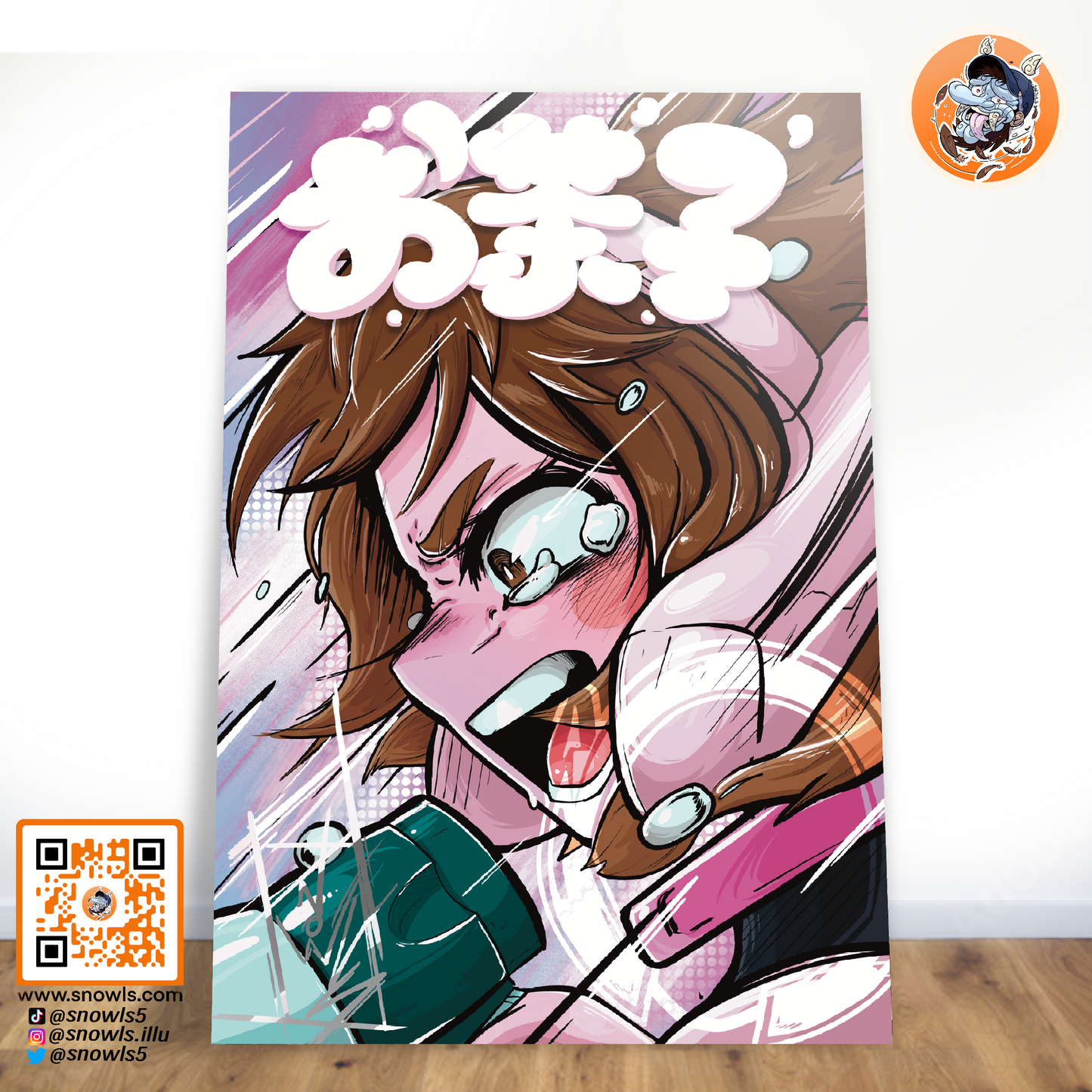 Snowls-Grafik - MY HERO ACADEMIA - Ochaco - PRINT