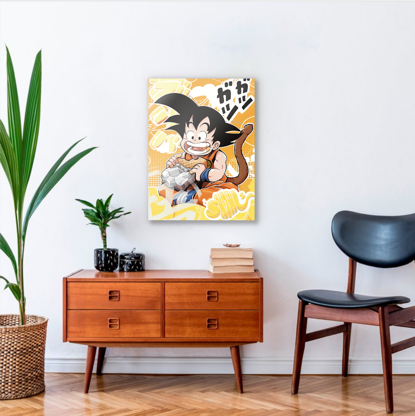 Snowls - Grafik -  Toile tendue - Son Goku Dragon ball