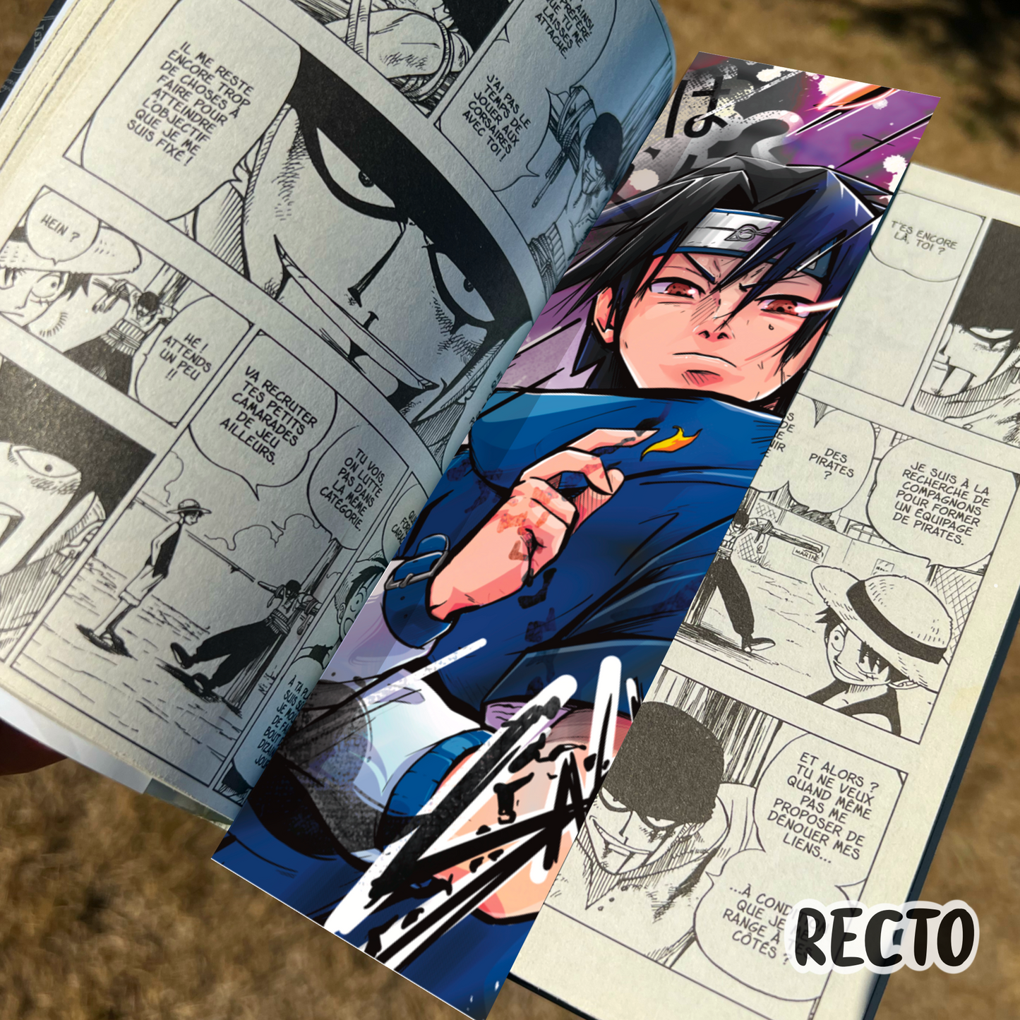 Marque page - GRAFIK - Sasuke