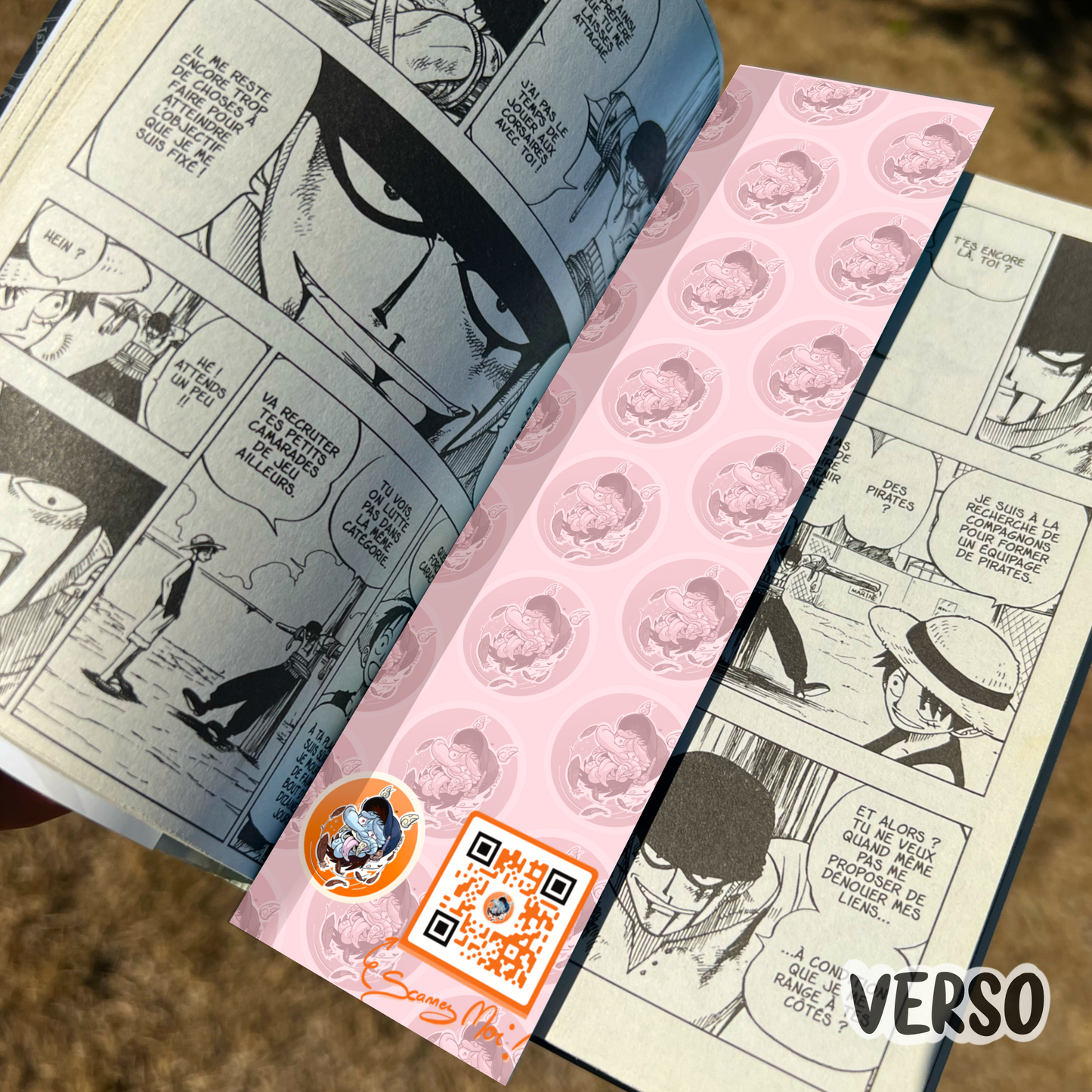 Marque page saitama vs garou