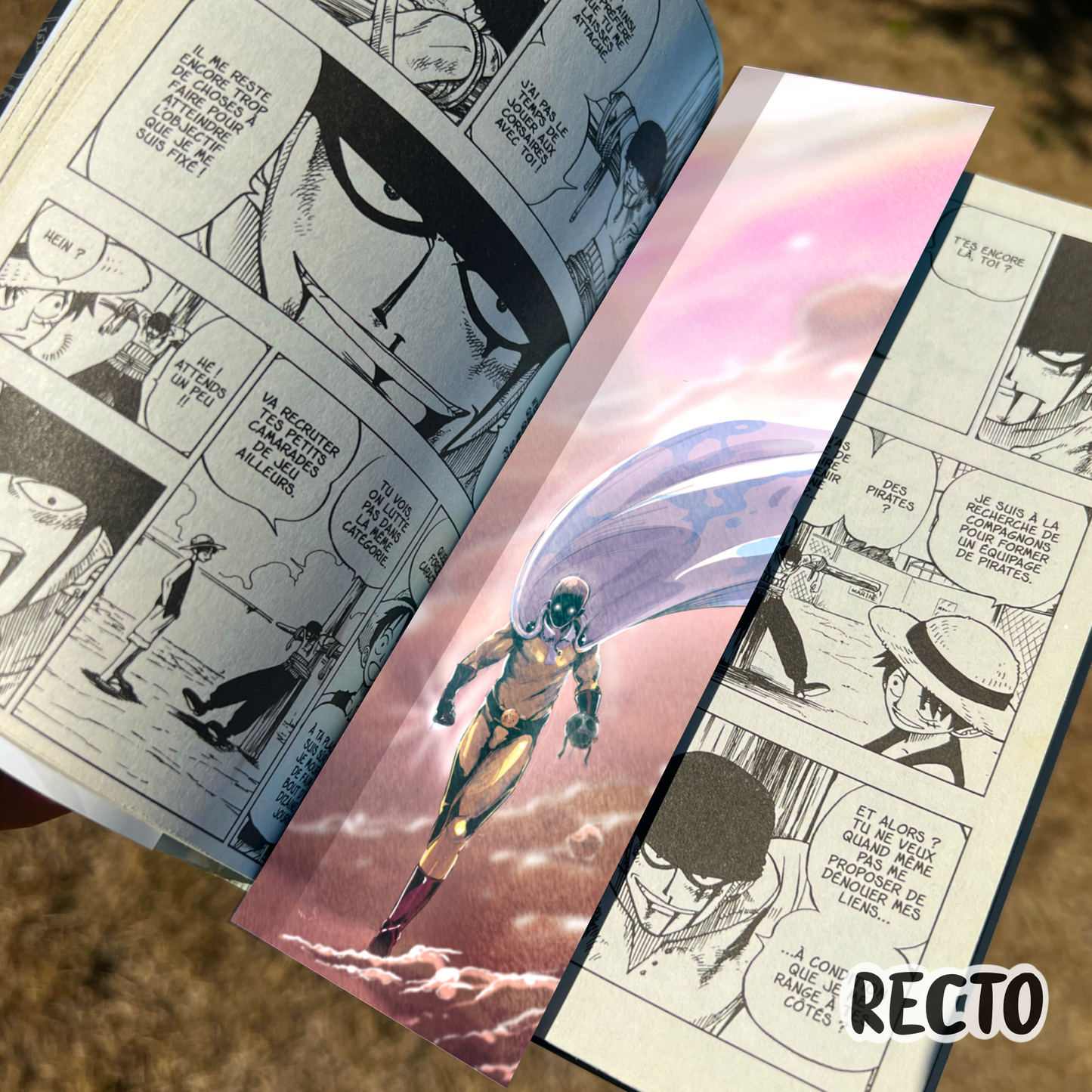 Marque page saitama vs garou